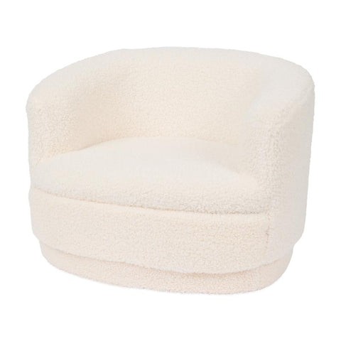 Kinderstoel Bouclé - wit - 2