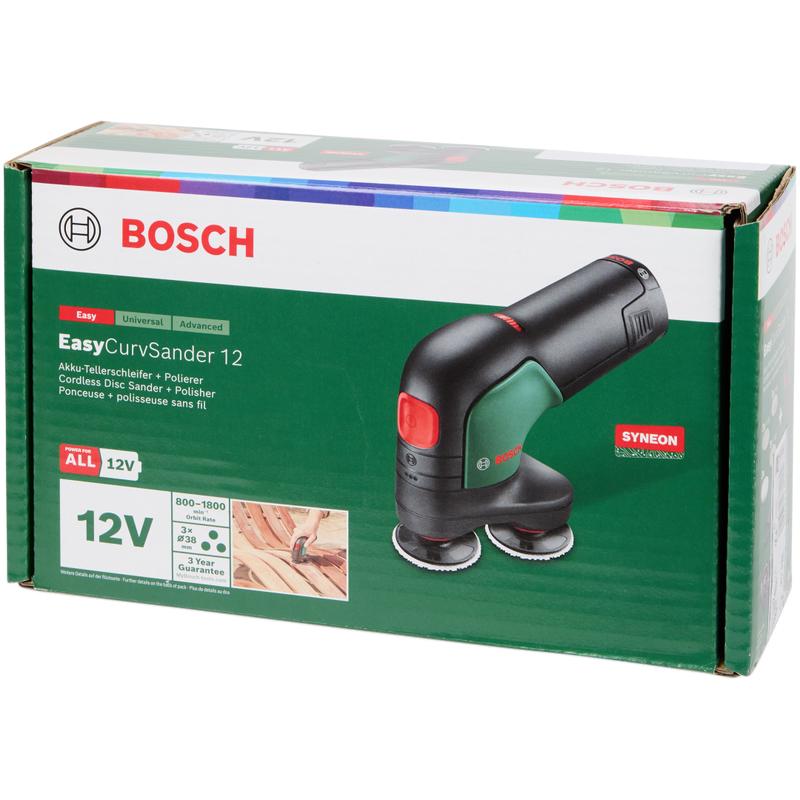 Bosch accu schuur- en polijstmachine EasyCurvSander 12 - 11