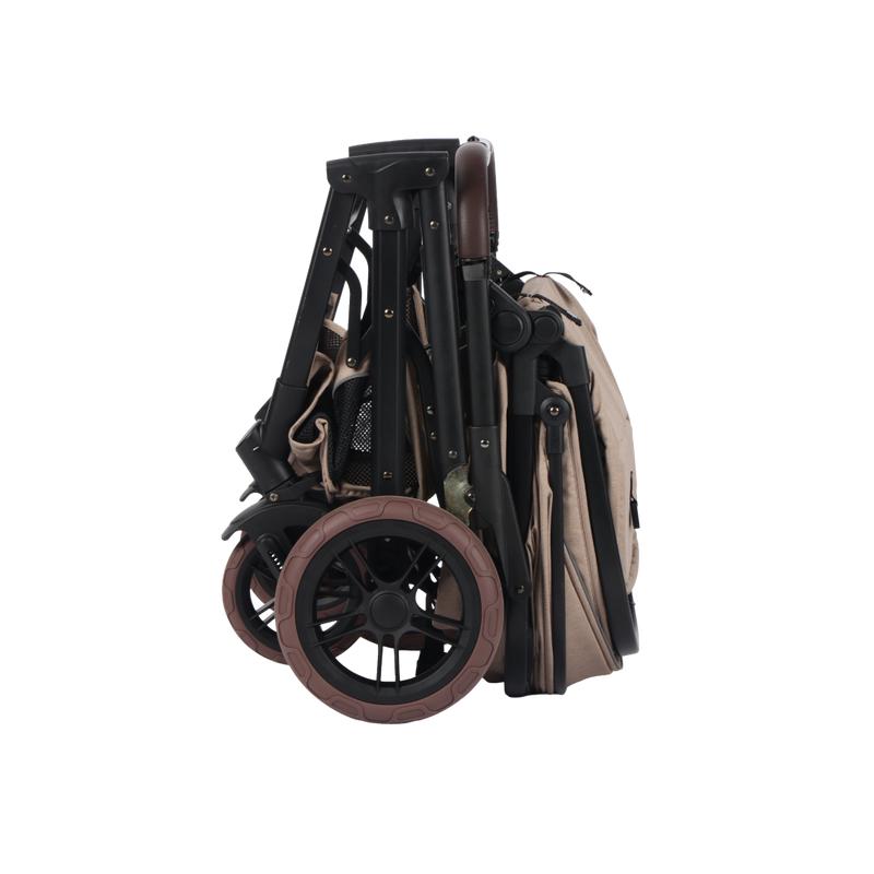 2-in-1 meegroei kinderwagen - taupe - 11