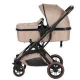 2-in-1 meegroei kinderwagen - taupe - 8