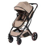 2-in-1 meegroei kinderwagen - taupe - 4