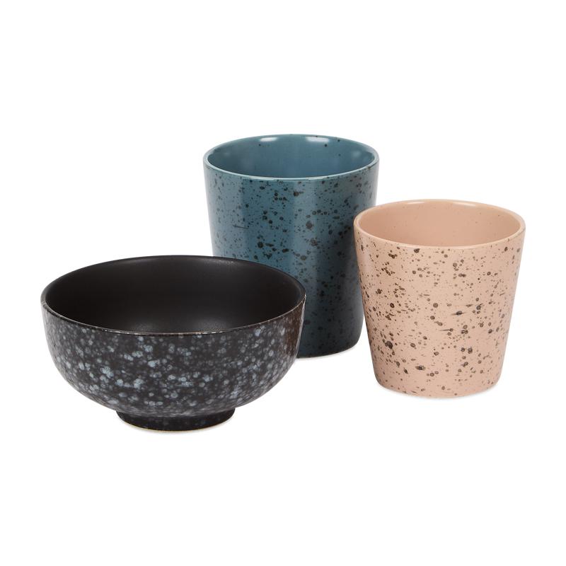 Beker- en kommenset Speckle - 5