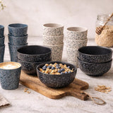 Beker- en kommenset Speckle - 1