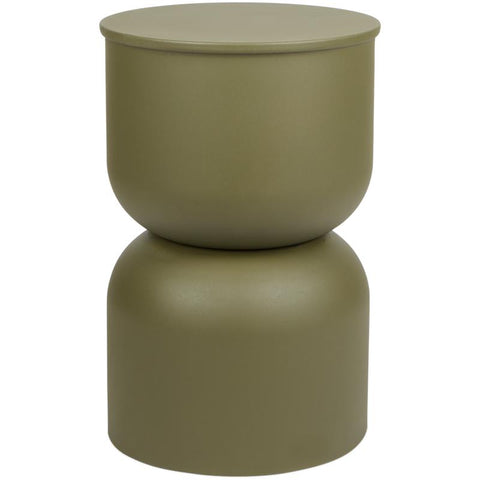 Metalen diabolo bijzettafel - groen - 2