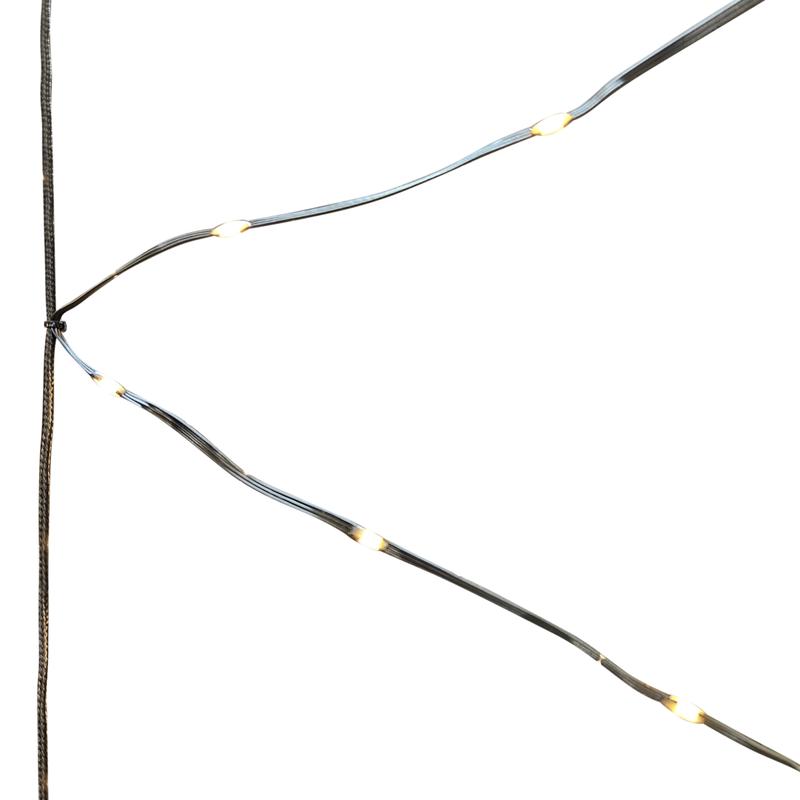 Kerstlichtboom op paal - voor buiten - 3