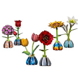 Houten 3D bloemenpuzzelset - 2