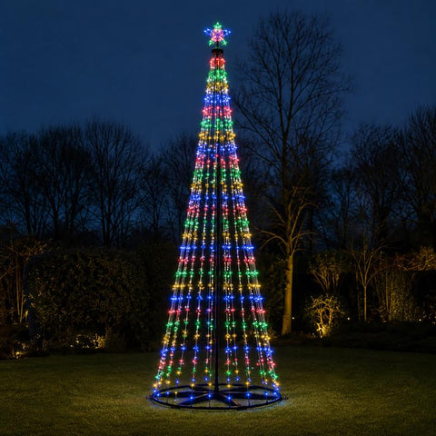 XXL led-kerstboom voor buiten - 2