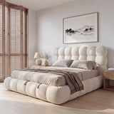 Japandi opbergboxspring - beige - 1