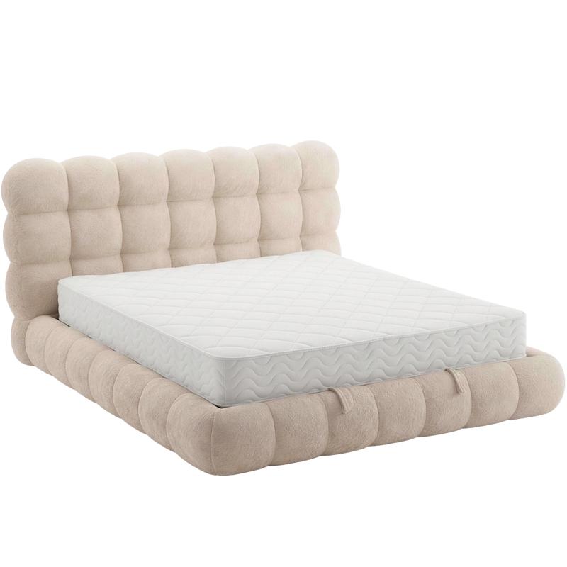 Japandi opbergboxspring - beige - 2