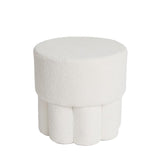 Design teddy poef - wit - 2