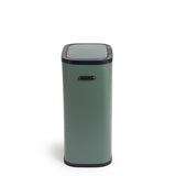 Prullenbak met drukdeksel - 60 liter - donkergroen - 7