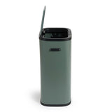 Prullenbak met drukdeksel - 60 liter - donkergroen - 8