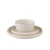 Serviesset - mat crème-wit - 3