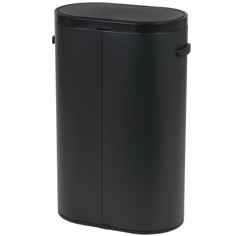Prullenbak 60 liter ovaal – zwart - 10