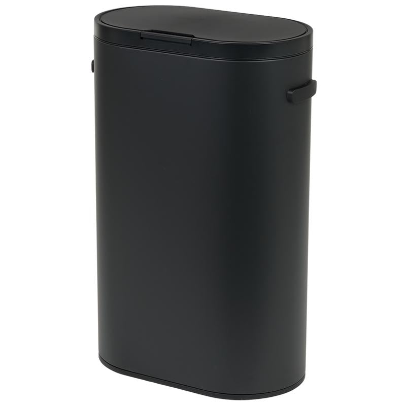 Prullenbak 60 liter ovaal – zwart - 2