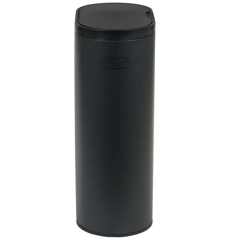 Prullenbak 60 liter ovaal – zwart - 9