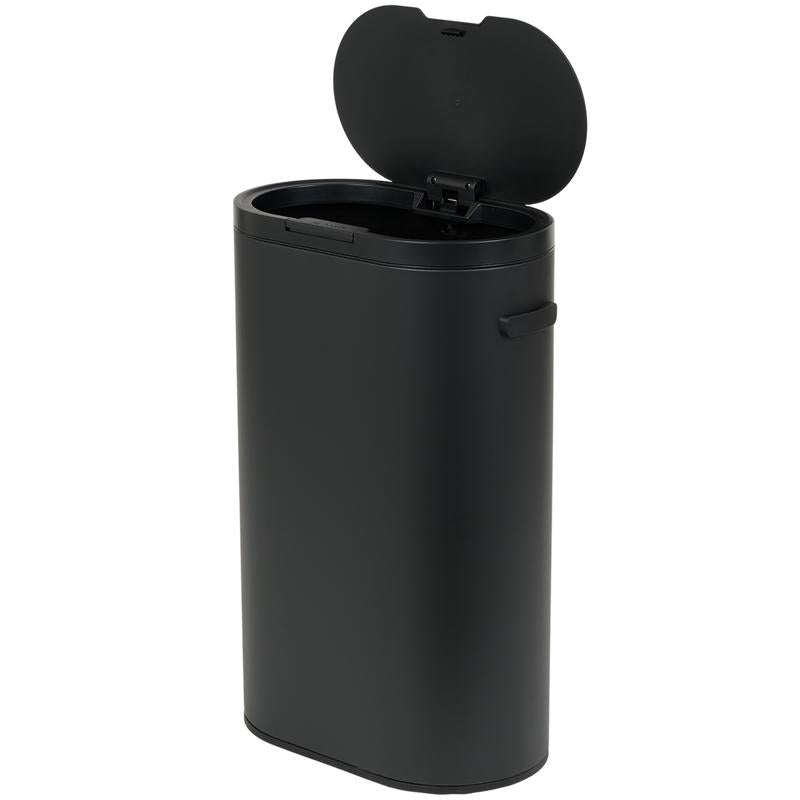 Prullenbak 60 liter ovaal – zwart - 4